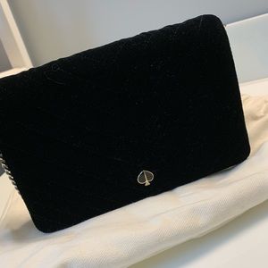 Kate Spade Amelia Velvet Chain crossbody